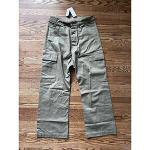 Rick Owens DRKSHDW Men's Wide-Leg Denim Cargo Pants RRP 795$